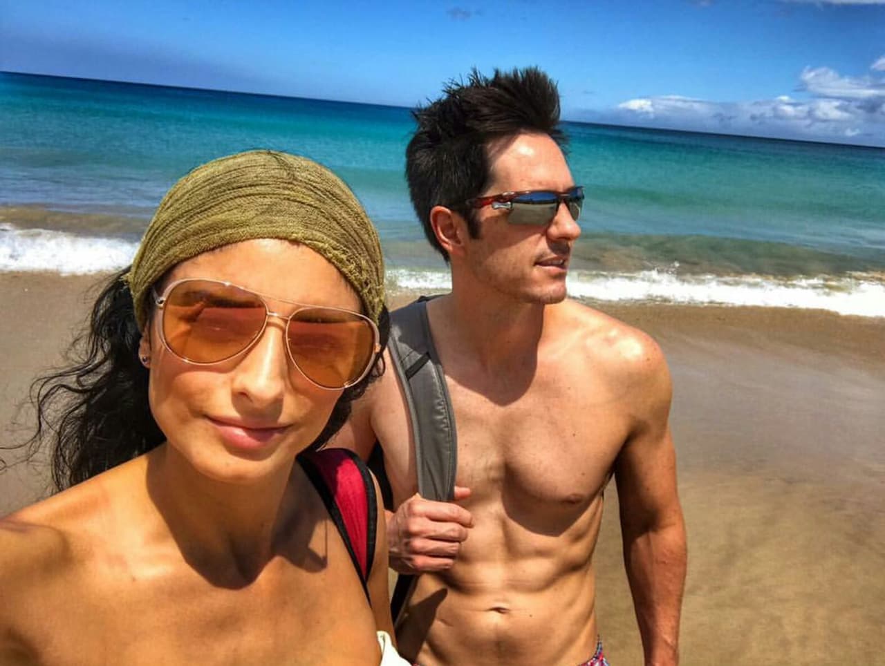 Al parecer, la pareja se había tomado muy en serio las palabras del futuro abuelo, pues en sus redes sociales ambos actores presumían los lugares del mundo que visitaban.