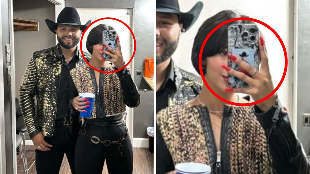 Ángela Aguilar lleva a todas partes a Nodal.