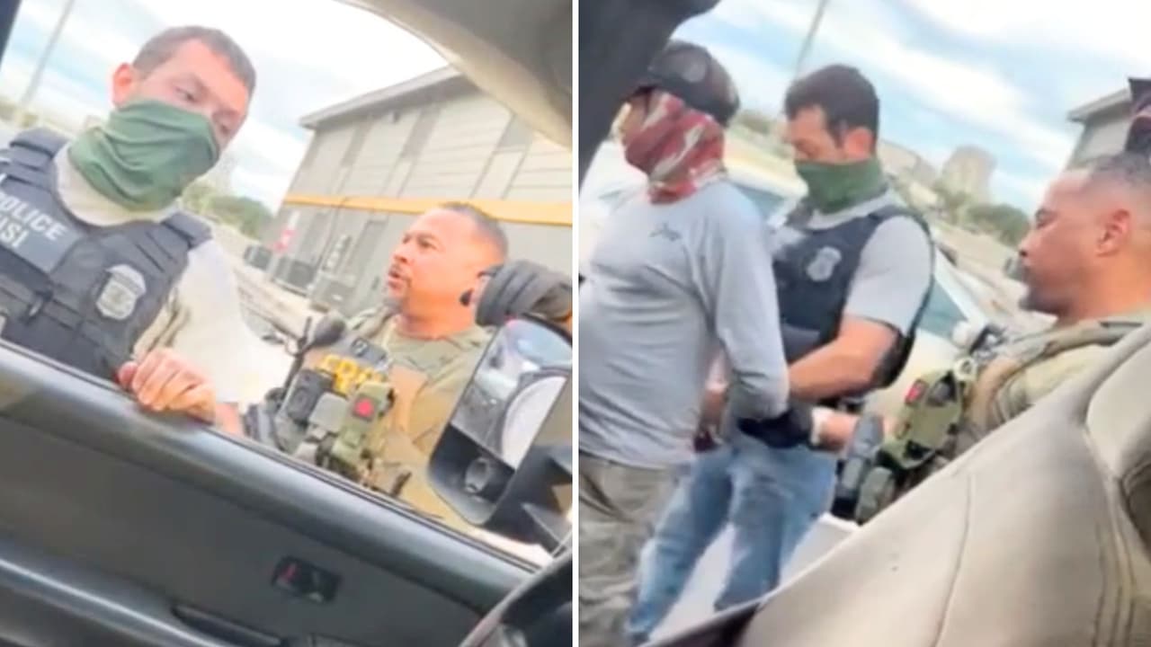 Captan detención de un padre y su hijo por oficiales de ICE en San Antonio
