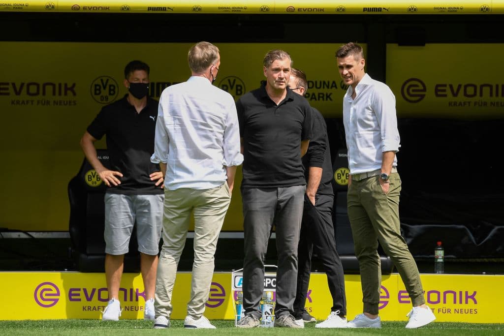 Borussia Dortmund llegó al cotejo calificado a la próxima temporada de la UEFA Champions League.