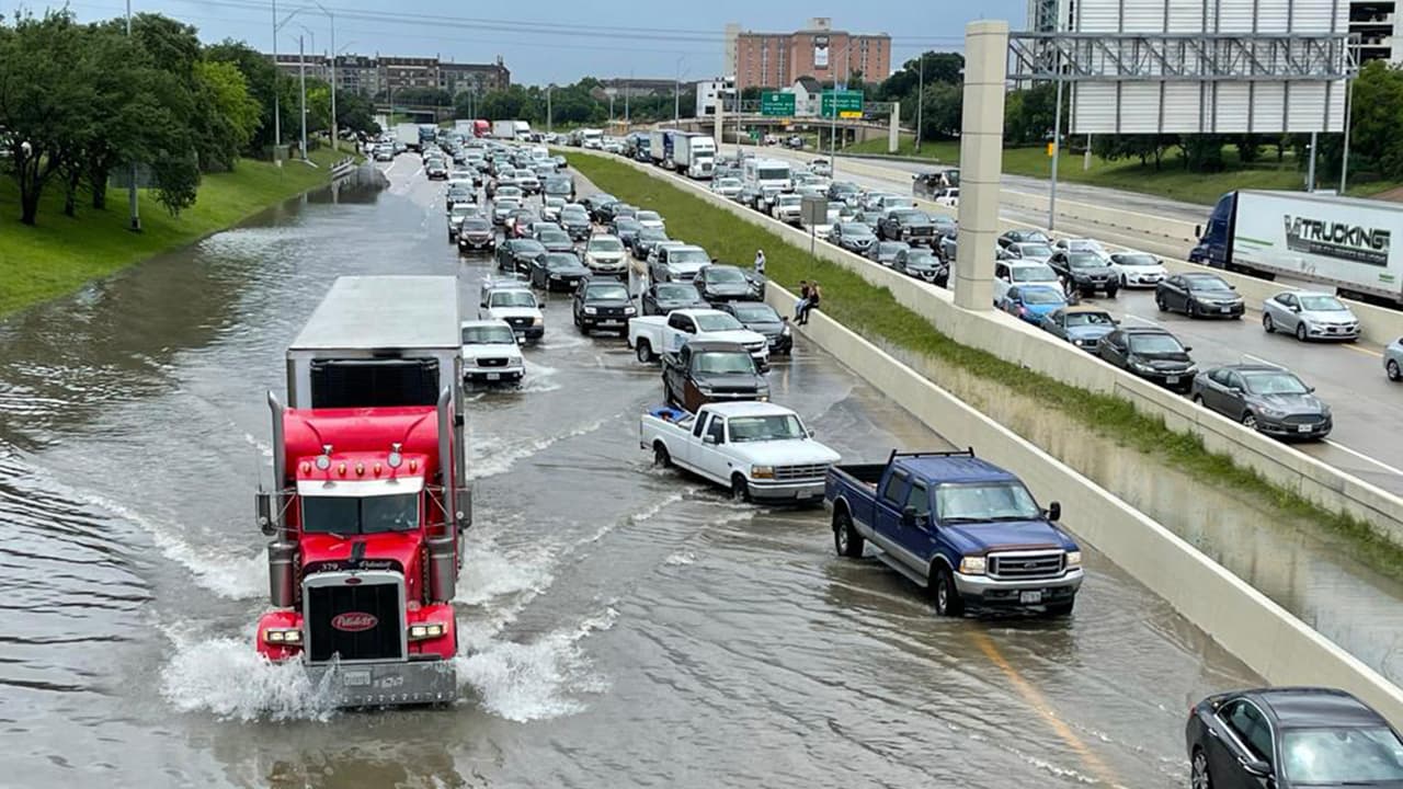 Emiten vigilancia por inundaciones repentinas hasta las 9 pm para el área de Houston