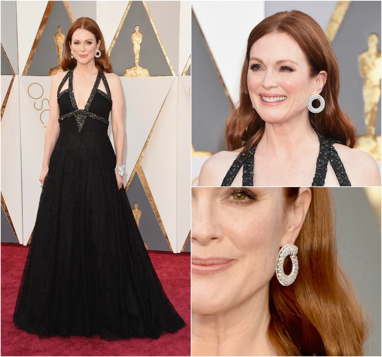 Julian Moore, en Chanel.