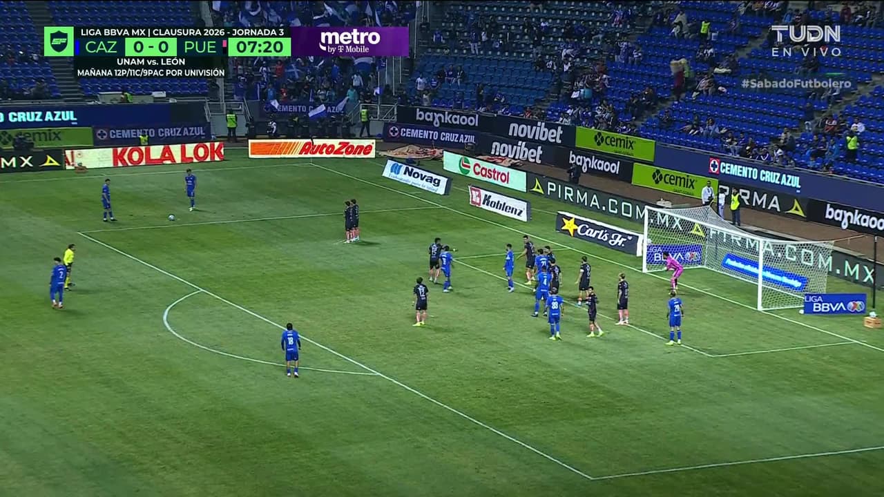 Cruz Azul vs. Puebla - Resumen del partido
