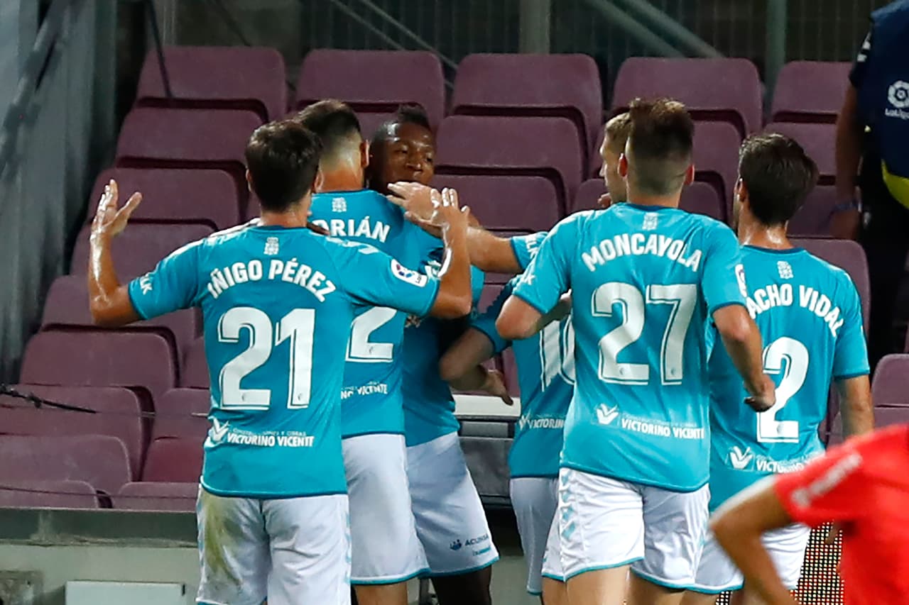 El Barcelona no logra aprovechar la localía y cae 1-2 frente al Osasuna.