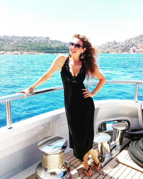 Aquí dejó claro que los camisones no sólo se usan para dormir.