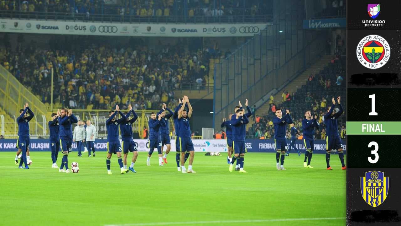 Fenerbahce enfrenta una crisis en la liga de Turquía.
