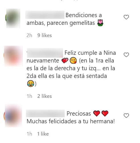 Algunos fans comentaron lo que para otros pareció inevitable: 
<b><a href="https://www.univision.com/shows/el-gordo-y-la-flaca/irina-baeva-y-gabriel-soto-no-pasaron-solos-la-cuarentena-pues-les-cayo-toda-la-familia-desde-rusia-video" target="_blank">"Parecen gemelitas"</a></b>. Otros más aceptaron el reto y trataron de discernir quién era Irina y quién su hermana menor. 
<br>
