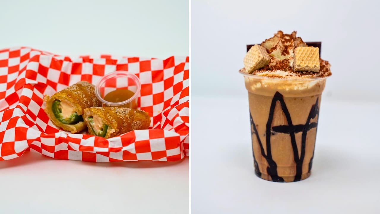 <h3 class="cms-H3-H3">Churro Cheesecake Jalapeño Popper </h3>
<b>Un postre con carácter texano: jalapeño fresco relleno de cheesecake</b>, bañado en masa de churro, frito y espolvoreado con canela y azúcar. El contraste es muy rico: un primer toque dulce que termina con un calorcito en la lengua.
<br>
<h3 class="cms-H3-H3">Texa-misu<b> </b></h3>
<b>Inspirado en el tiramisú italiano, pero con botas texanas:</b> galletas wafer, café helado y crema batida en capas que refrescan después de horas caminando. Dulce, frío y con la cafeína necesaria para no caer rendido antes del desfile.