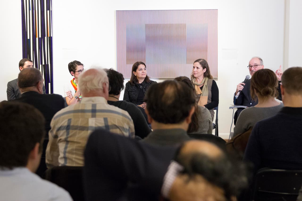 En el lanzamiento del catálogo digital del Museo de Arte de las Américas en Washington, DC.