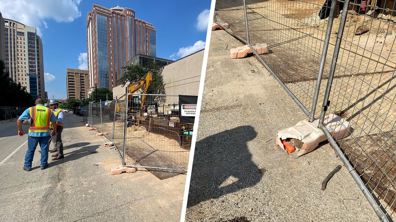 El presunto artefacto explosivo es hallado por trabajadores de la construcción en las calles Preston y Caroline, en el centro de 
<a href="https://www.univision.com/temas/houston">Houston</a>.