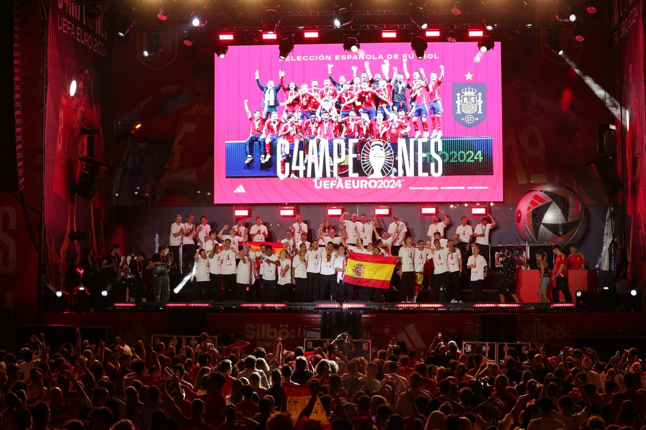 Madrid recibe a la Furia Roja campeona de la Euro 2024