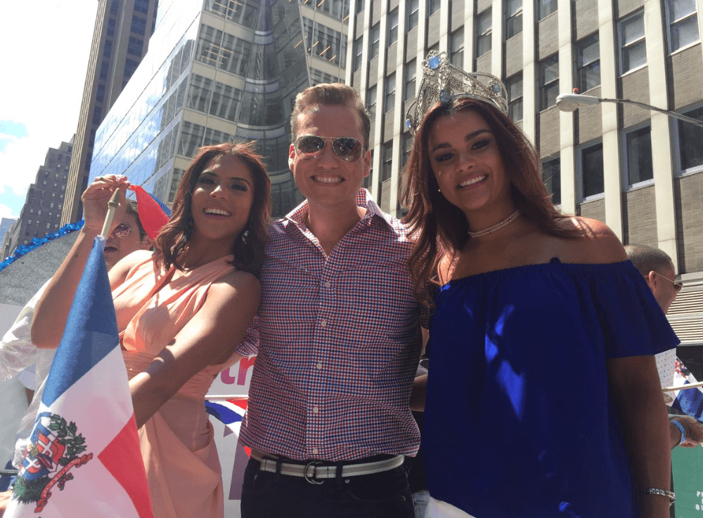 Orgullos de Quisqueya Francisca Lachapel, Rafael Bello y Clarissa Molina.