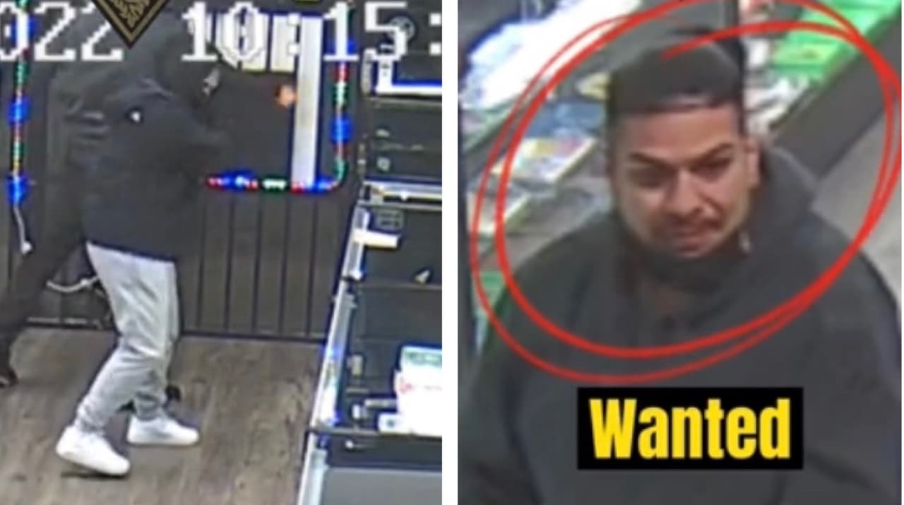 Tres ladrones roban tienda en Fresno y al tratar de huir quedan encerrados 