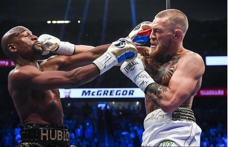 Murcus era del equipo de McGregor, quien resultó perdedor antye Mayweather.