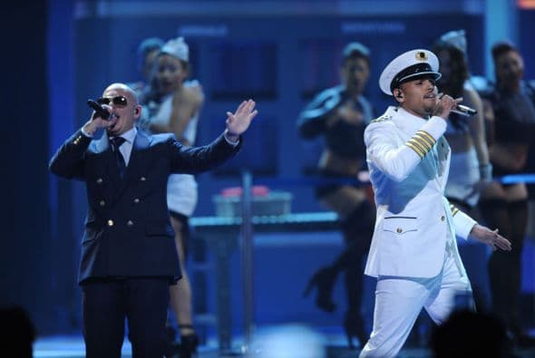 Y junto a Chris Brown hicieron la mancuerna perfecta.