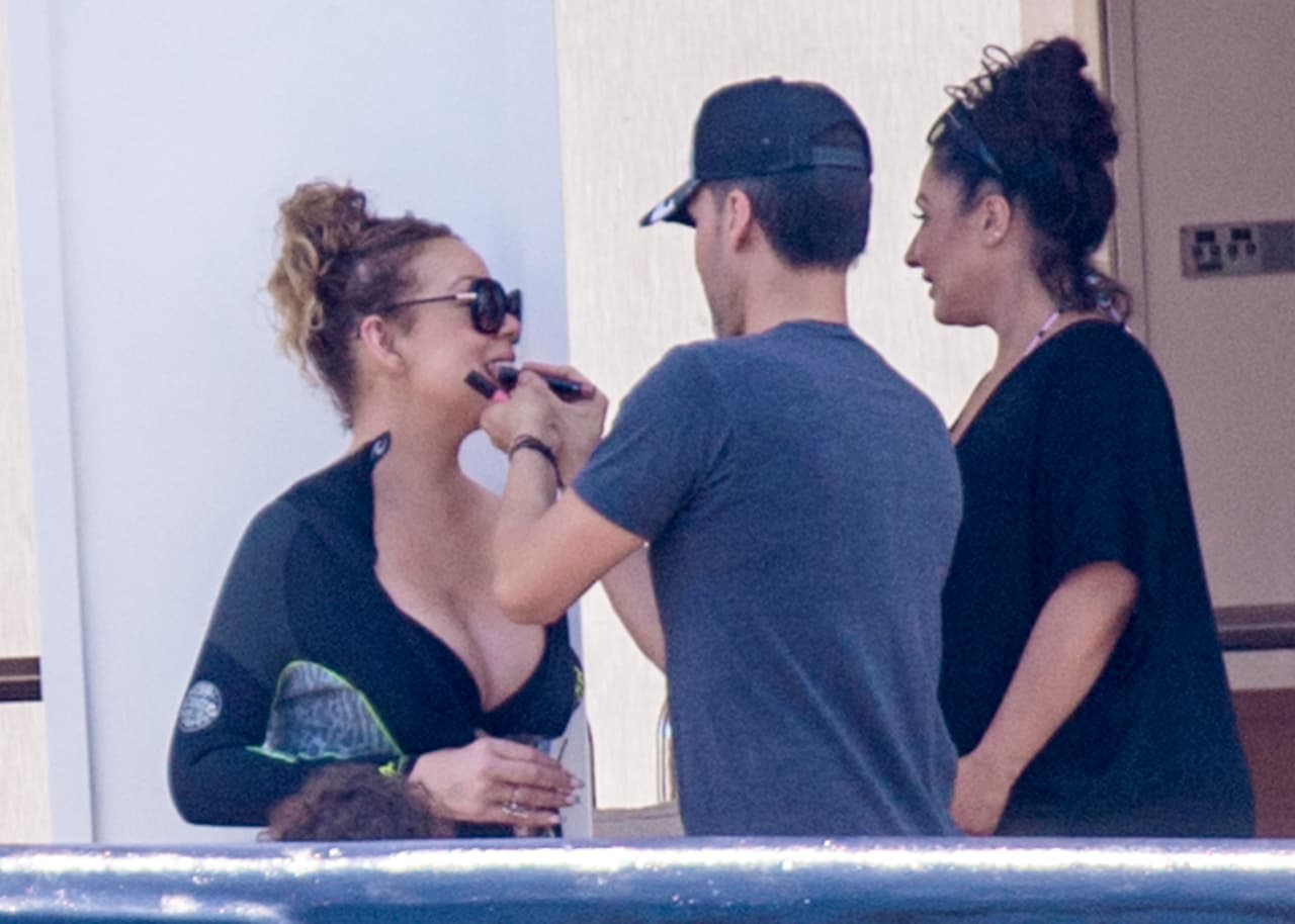 A Mariah le gusta lucir perfecta en todo momento.