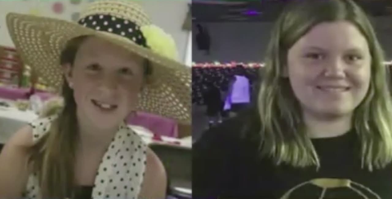 Las dos menores que fueron halladas asesinadas.