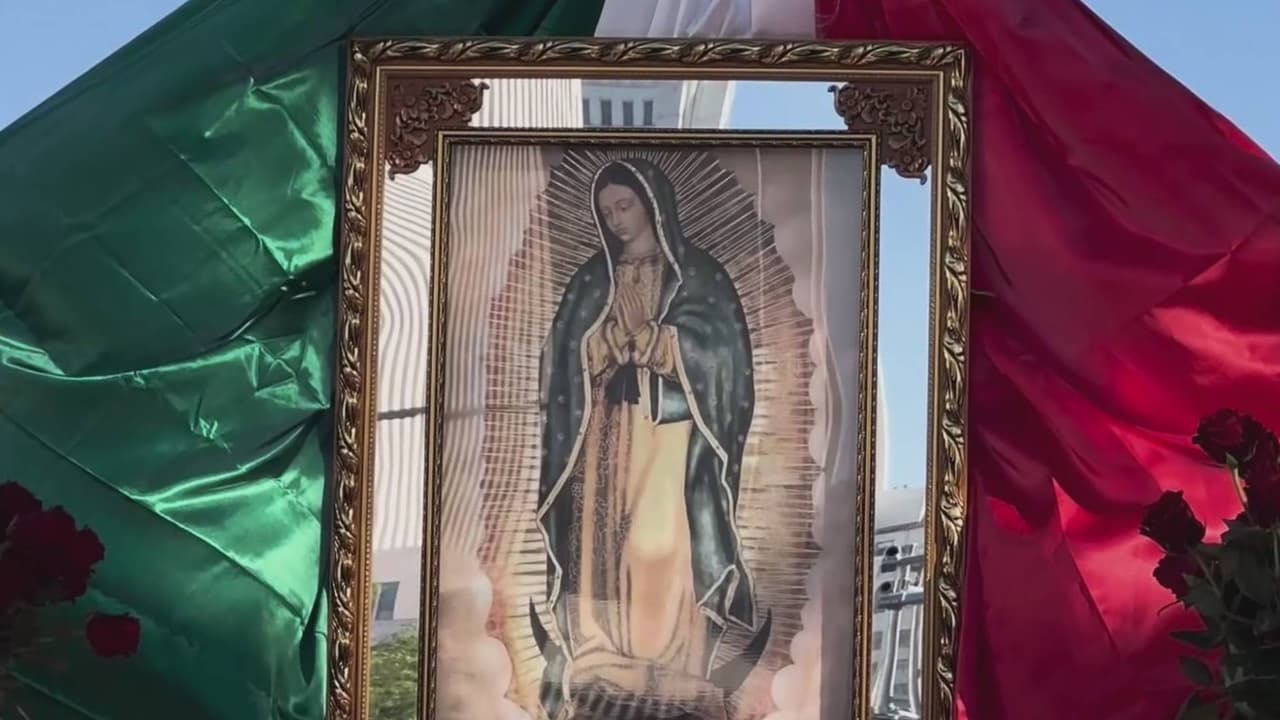 Comunidad celebra Día de la Virgen de Guadalupe con mensaje de fe y resistencia en LA