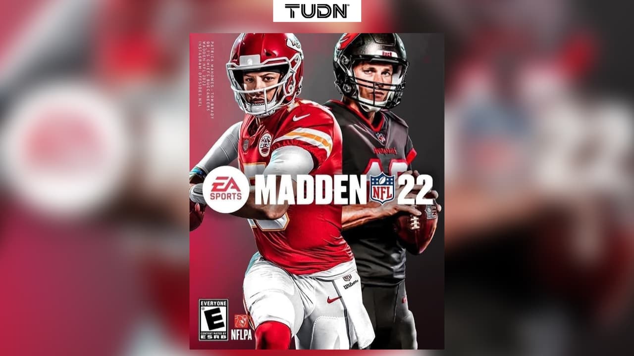 ¡Qué belleza! Portada de Madden 22 contará con Brady y Mahomes