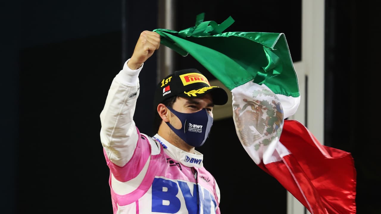 Sergio Pérez y su triunfo en Sakhir: "Espero no estar soñando"