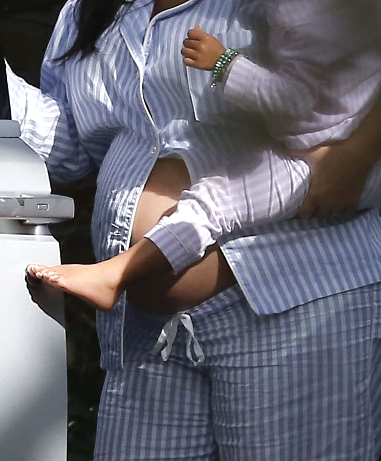 ¡Qué linda pancita!