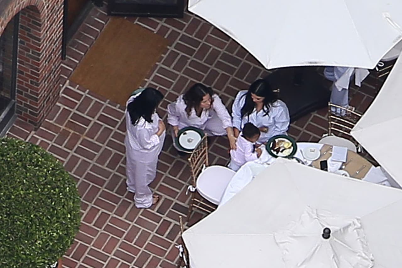 No se separó de mami.