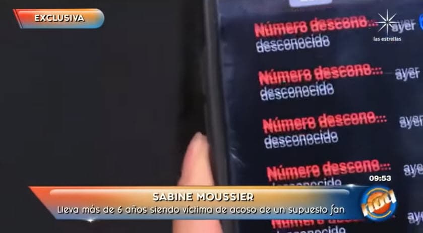 De acuerdo con lo que mostró, las llamadas aparecen como "número desconocido". 
<br>