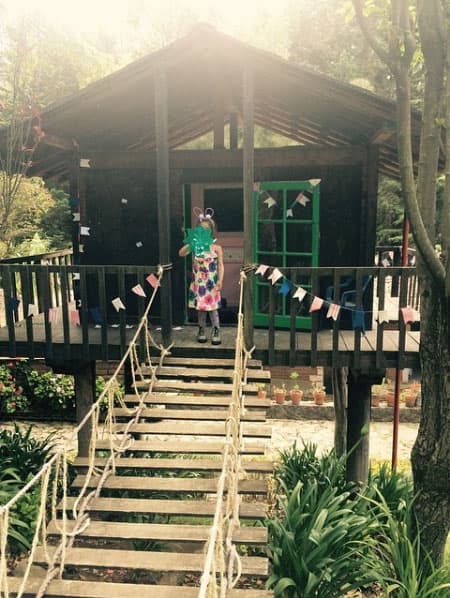 En donde se ve que disfruta al máximo estar con Jerónimo y Fiona.