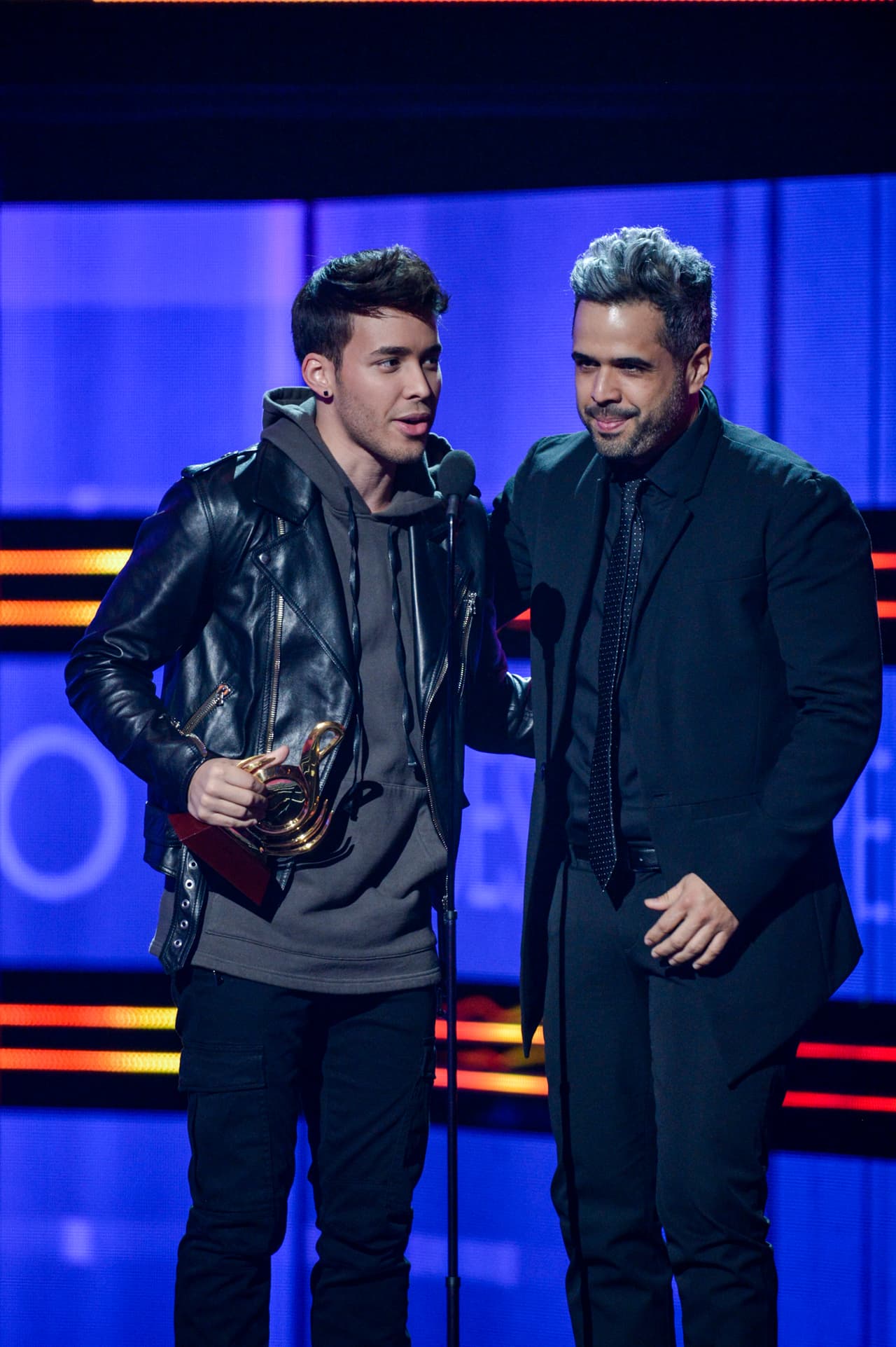 Y además dio unas palabras de agradecimiento.