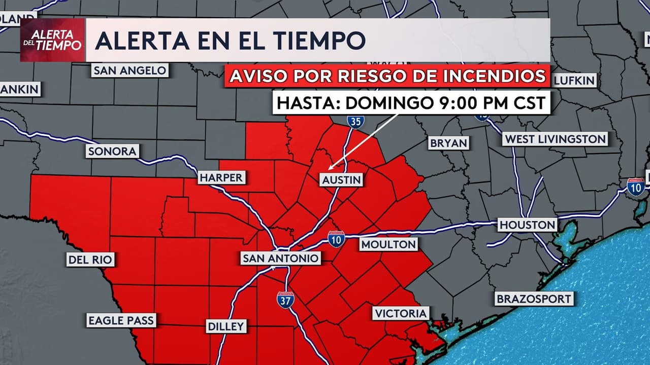 De acuerdo con el NWS, la combinación de 
<b>vientos fuertes, aire seco y temperaturas cálidas</b> podría generar un 
<b>“comportamiento extremo del fuego”</b>, por lo que autoridades piden 
<b>evitar quemas al aire libre, arrojar colillas encendidas o usar maquinaria que produzca chispas</b> durante el periodo de alerta.