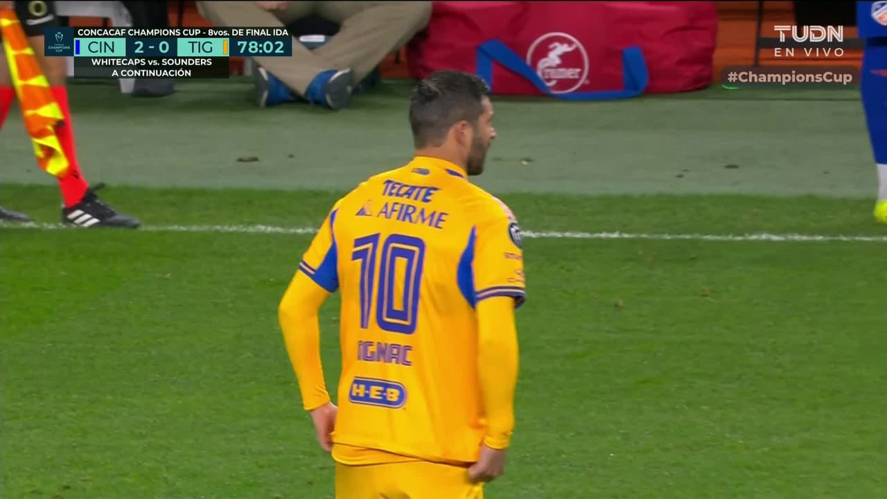¡Entra el goleador! André‑Pierre Gignac salta a la cancha ante Cincinnati