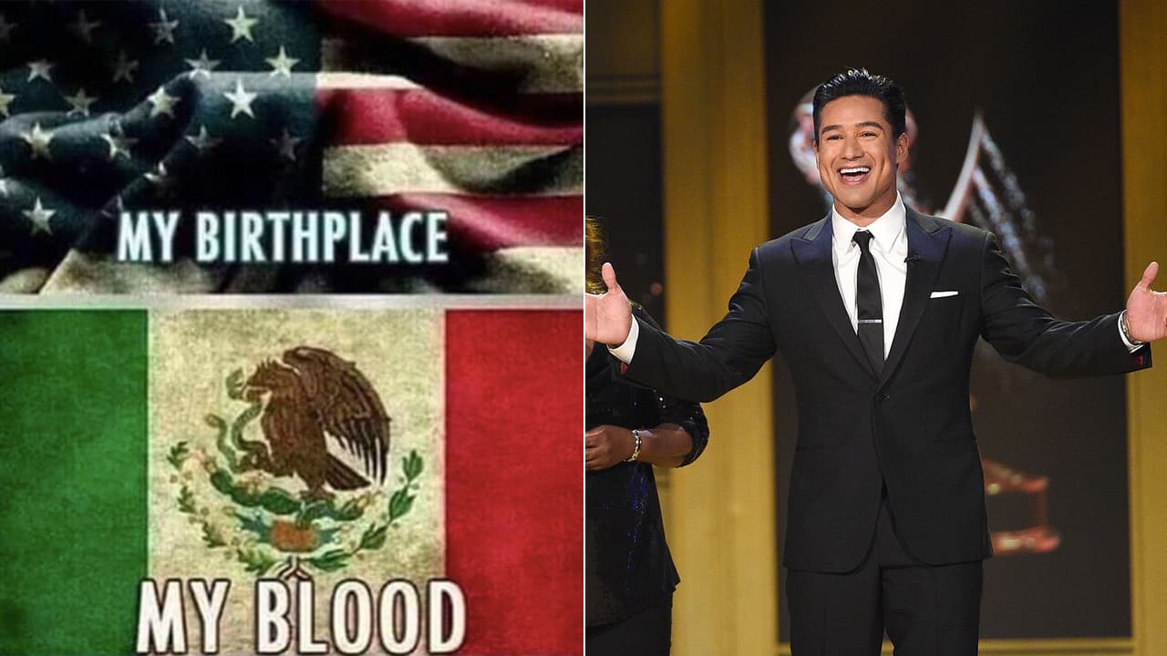 <b>Mario López</b>: aunque nació en San Diego, California, con una foto que deja claro que, aunque su lugar de nacimiento fuera en territorio estadounidense, la sangre que corre por sus venas es mexicana.
<br>