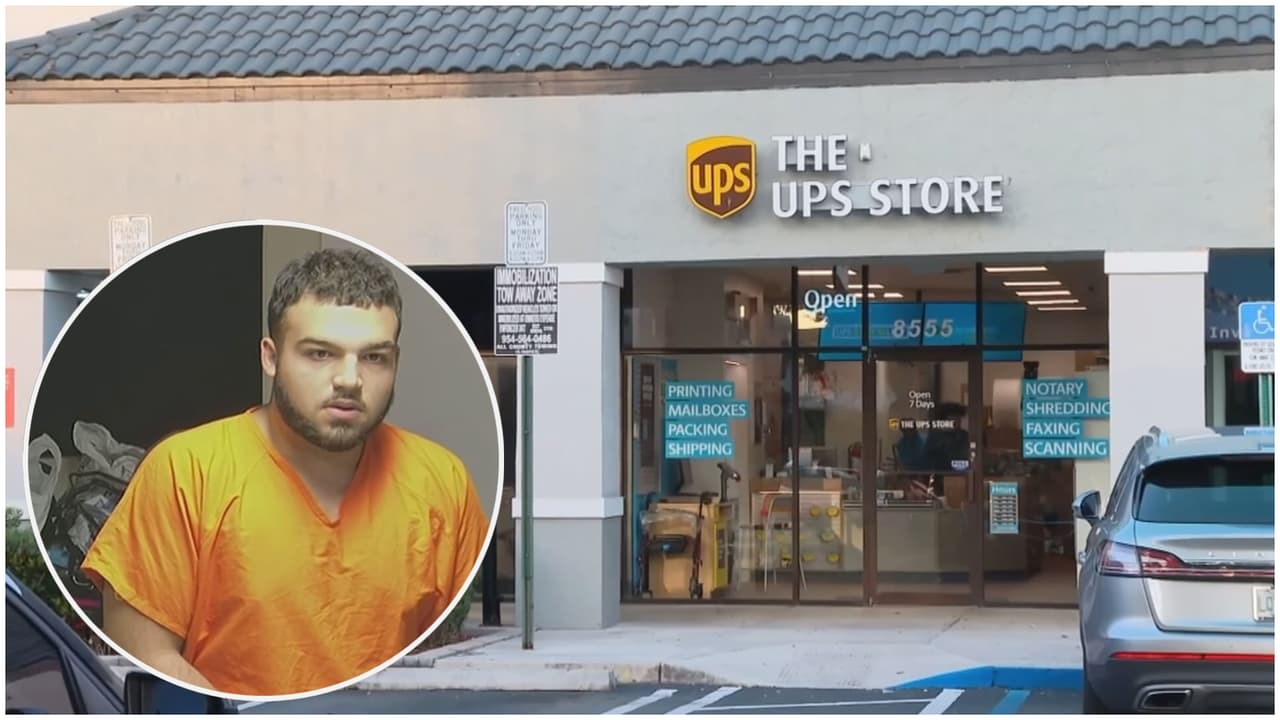 Joven empleado de tienda UPS en Miami-Dade es acusado de robar más de $40,000 en mercancía