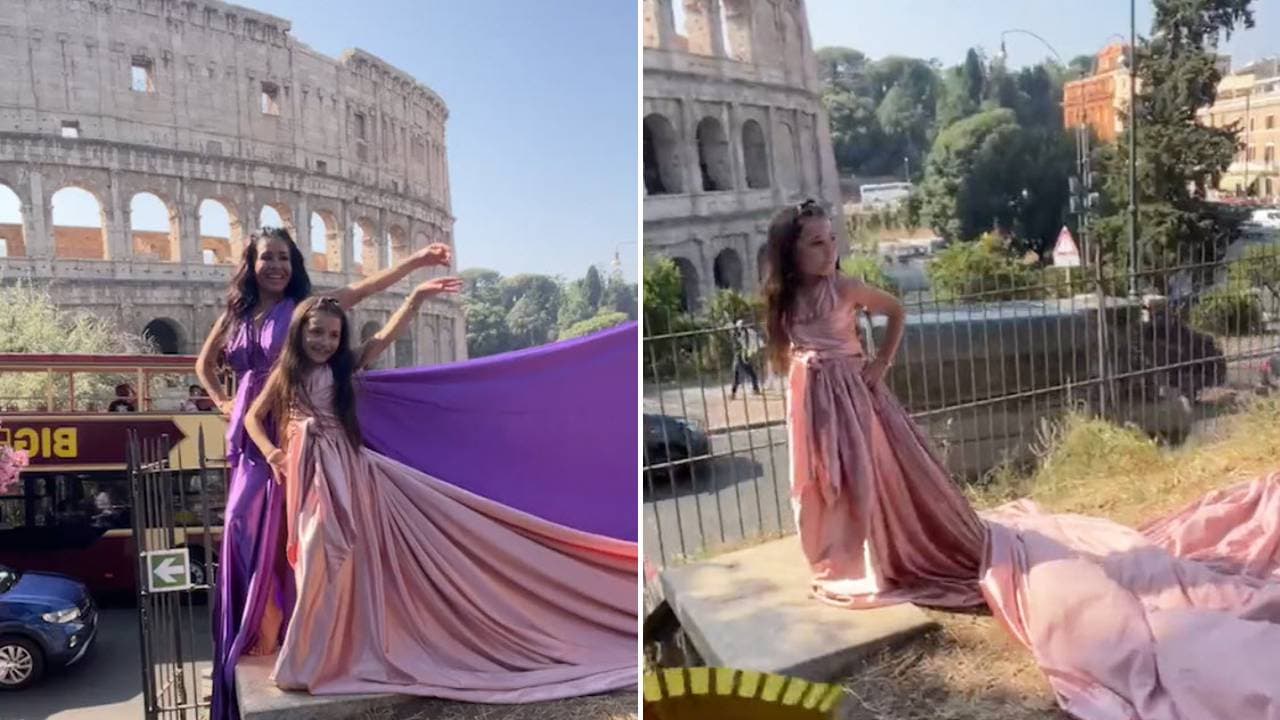 El viaje a Europa es parte delregalo de cumpleaños de 'La Venenosa' para su hija Amalia Victoria.