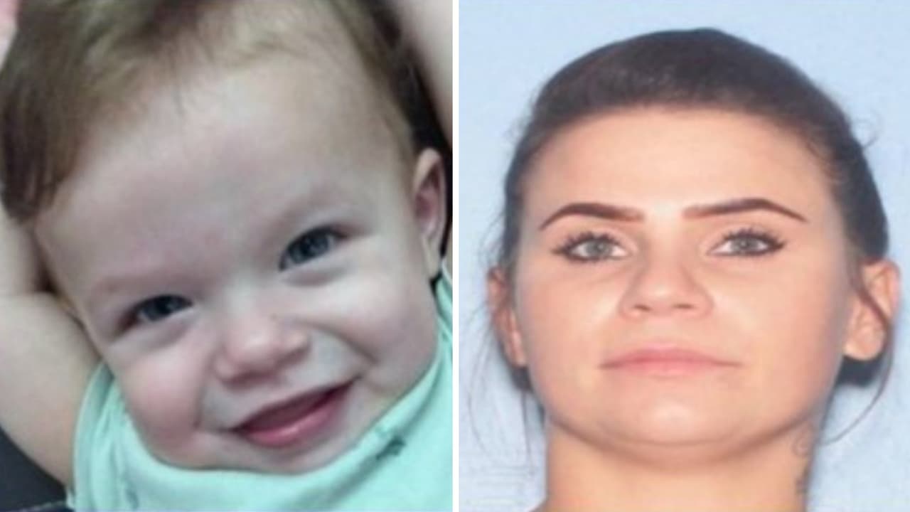 La policía busca a Zachary Kaman-Moose, un bebé de 18 meses, presuntamente secuestrado por su madre, Brittany Roberts