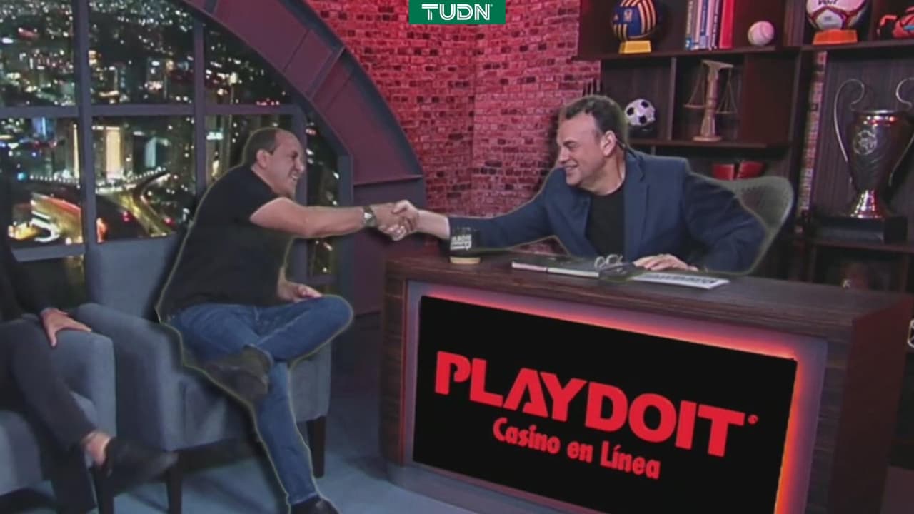 Cuauhtémoc Blanco estrecha manos con David Faitelson tras reto de pelea de box