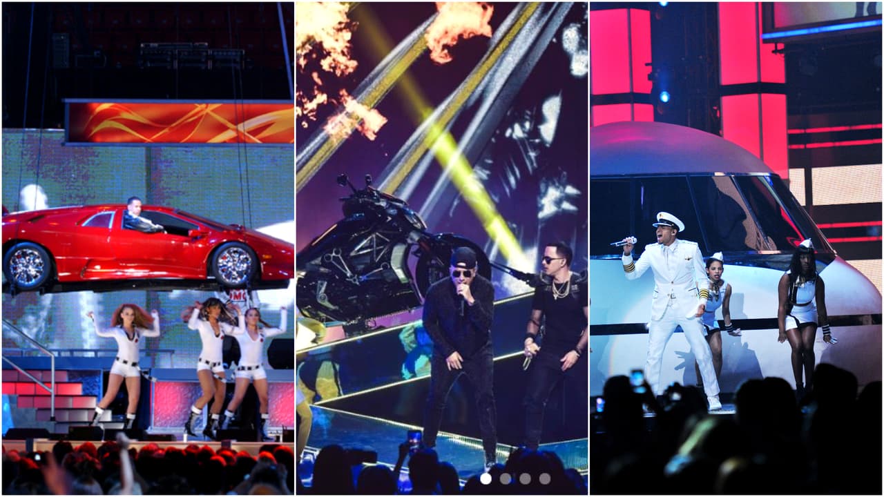 Autos, motos y aviones en Premio Lo Nuestro