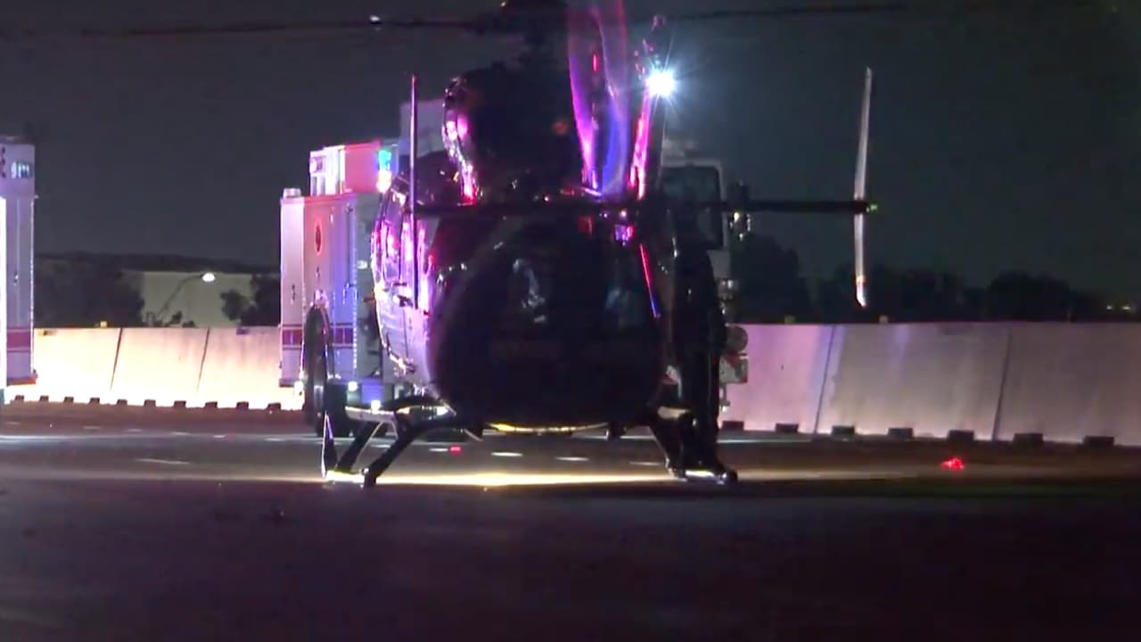 El vehículo era conducido posiblemente a más de 100 millas por hora (mph), indicaron las autoridades.