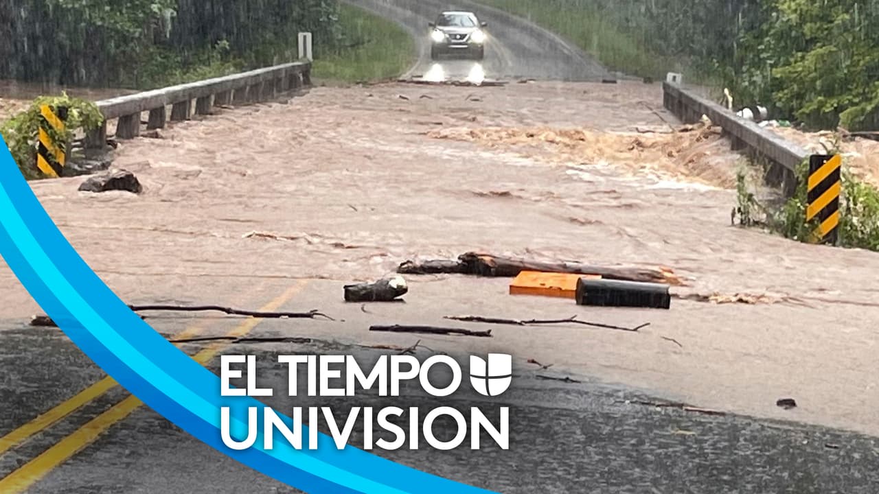 Inundaciones y tornados: Fred arrasa con carreteras y puentes al oeste de Carolina de Norte