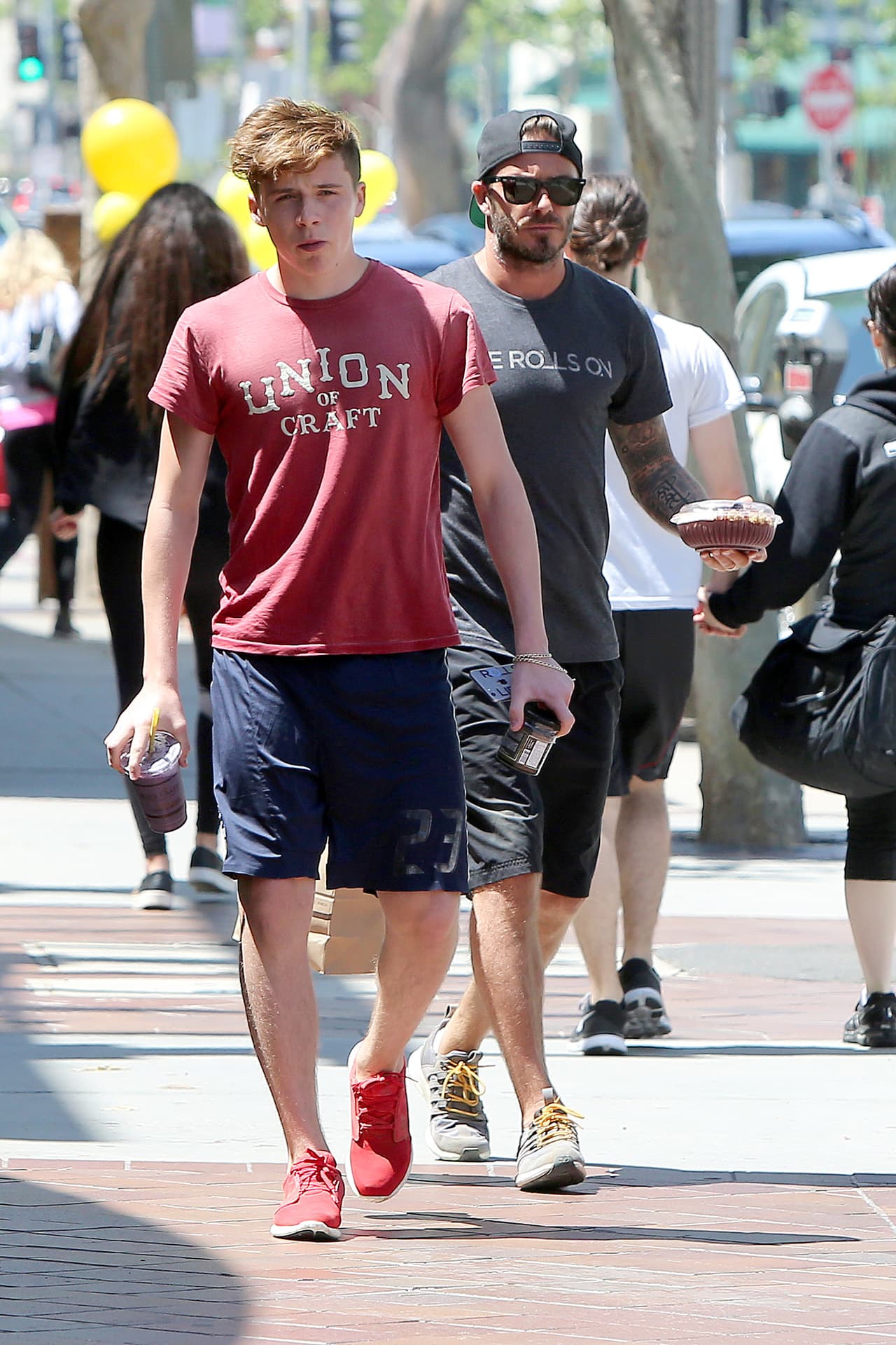 Y la verdad es que se ven de diez, relajados y muy seguros de sí mismos.