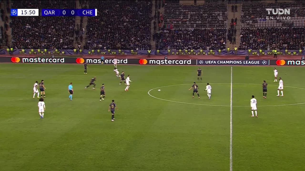 ¡GOL!  anota para Chelsea. Estêvão