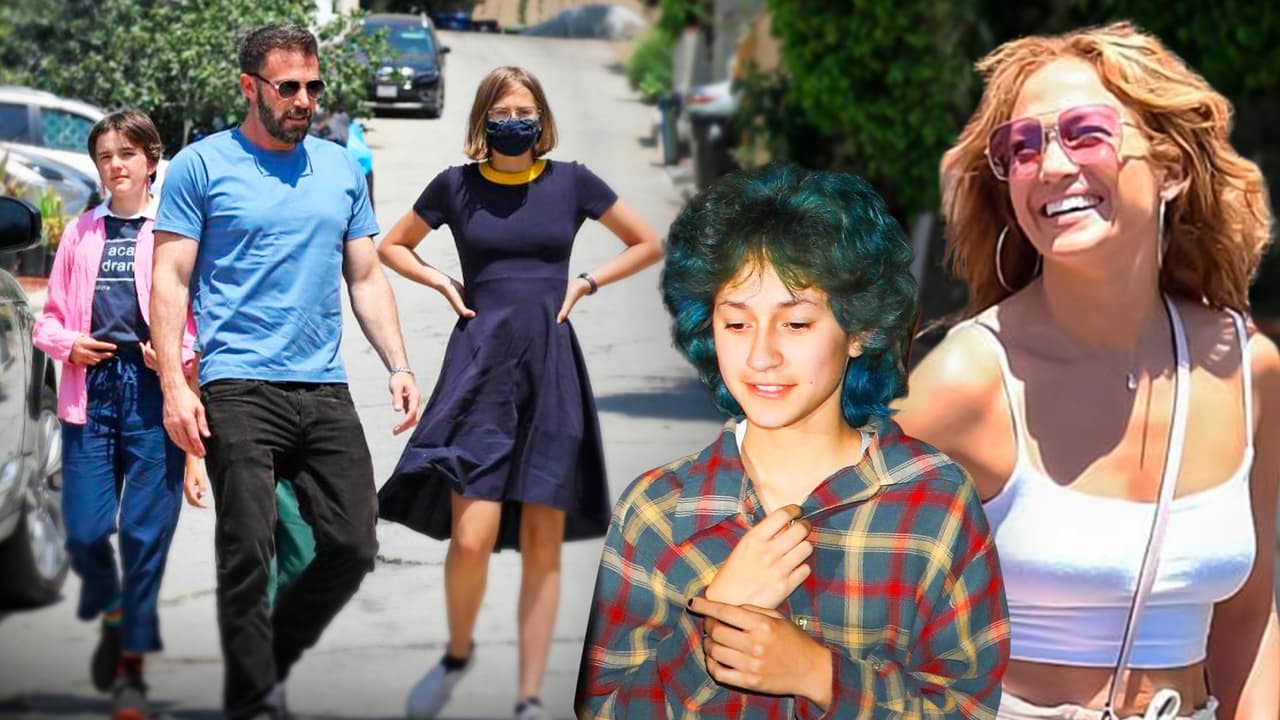 JLo ya les compra joyas a las hijas de Ben Affleck (y hasta Emme le ayuda escogerlas) 
