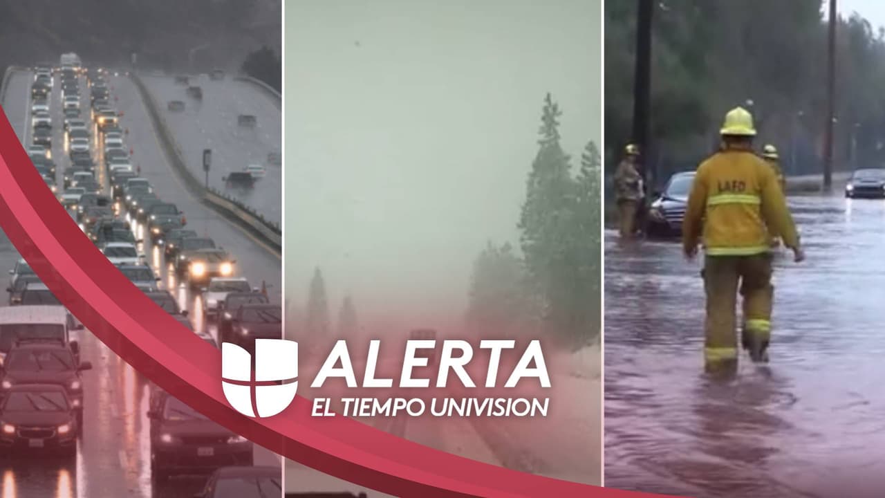 Advierten tres días de lluvias, mucho frío y nevadas en el sur de California, cambios en el tiempo desde este domingo