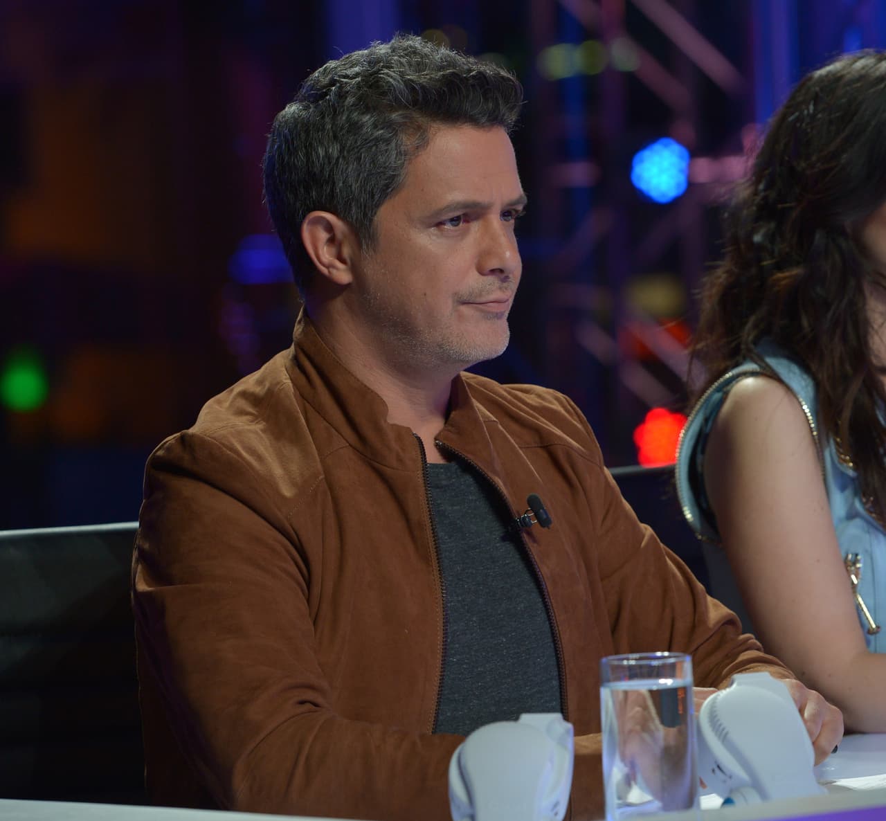 A muchos asustan estas caras. Sin duda, es el juez más exigente de la competencia. Aunque lo intente, su cara nos lo dice todo.