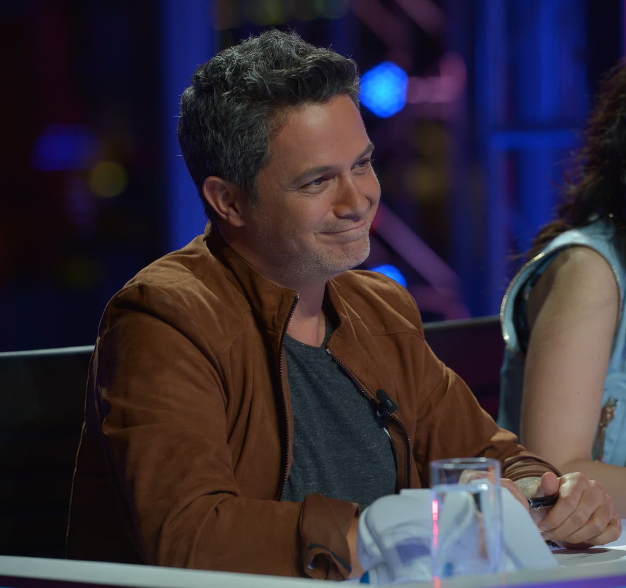 A muchos asustan estas caras. Sin duda, es el juez más exigente de la competencia. Aunque lo intente, su cara nos lo dice todo.