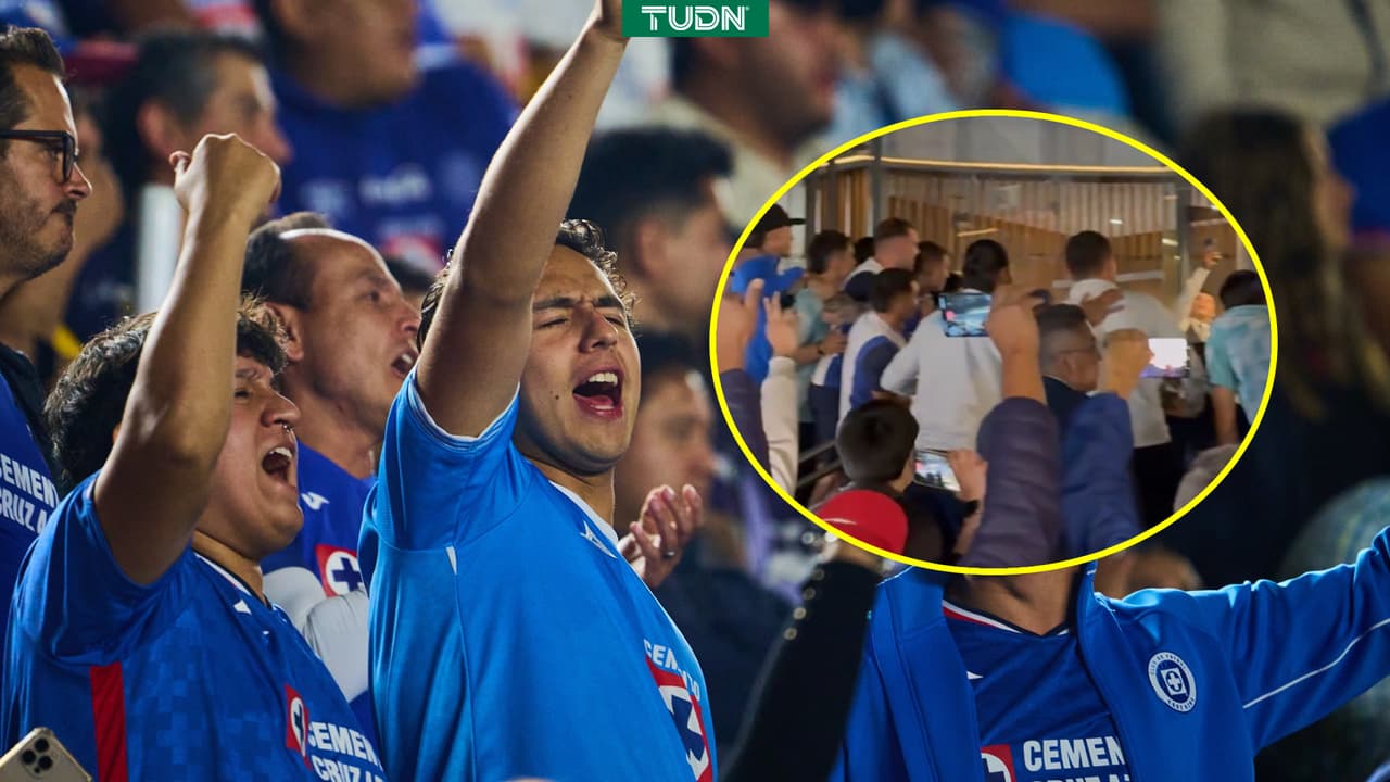 La reacción de los jugadores de Cruz Azul a la ‘serenata’ previo a la Final