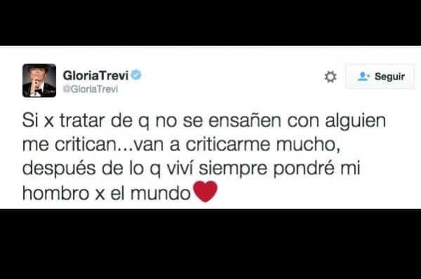 La Trevi respndió de esta manera y acumuló miles de likes, ¡pobre de Alicia!