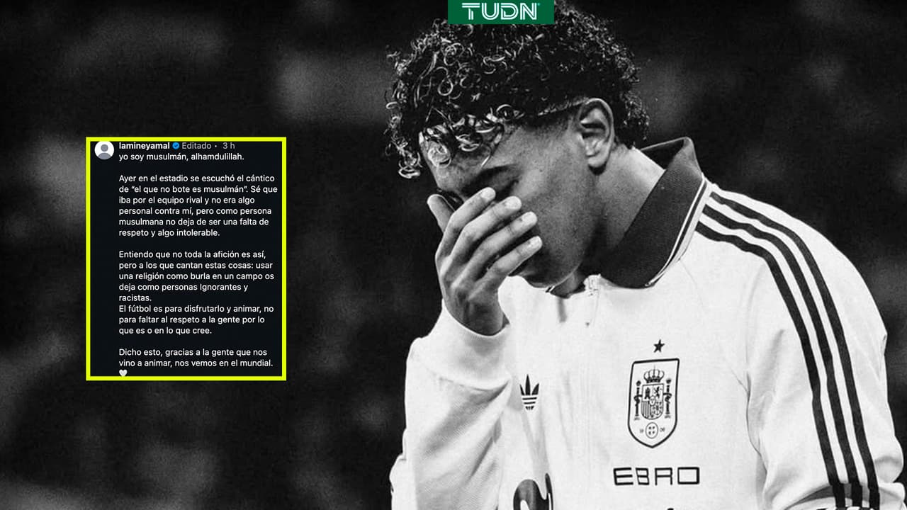 El mensaje de Lamine Yamal por los cantos racistas: "Yo soy musulmán"