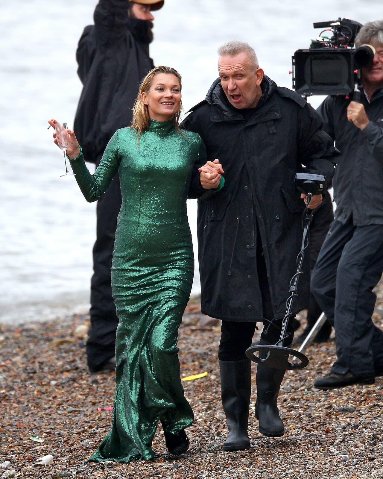 Era el diseñador renombrado Jean Paul Gaultier.