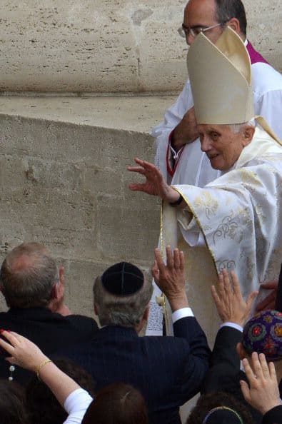 El papa emérito, Benedicto XVI.